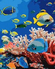 Набір для розпису по номерах Ідейка 