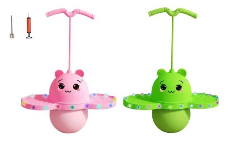 Дитячий джампінг 2 види, підсвічування, насос, у кор., МІКС /1/