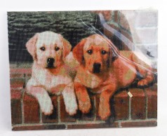УЦЕНКА 30% Алмазна картина FA40157 "Цуценята породи лабрадор", розміром 40х50 см