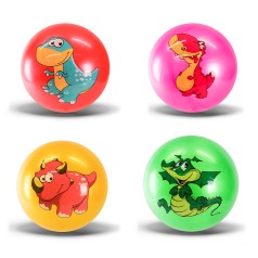 Мяч резиновый 4 цвета, 9