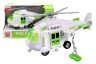 Вертолет игрушечный "Спасатель" инерционный музыка и свет, 24*10,5*15,5 см