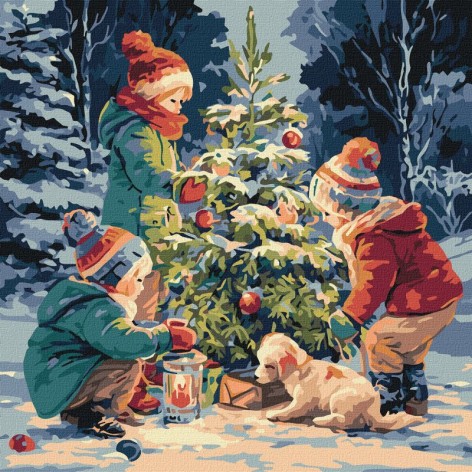 Набір для розпису по номерах Ideyka 