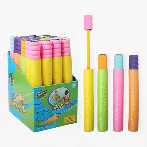 Водний насос, довжина 38 см, механічний принцип роботи, м'яка поролонова поверхня /6/144/24шт в кор.