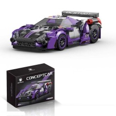 Конструктор “Автомобиль”, 383 деталей, резиновые шины, в кор. 20*14*8см  /60/