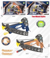 Арбалет 949-14 из 3в.патронов 2цв.свет.муз.кор.53*6*32 