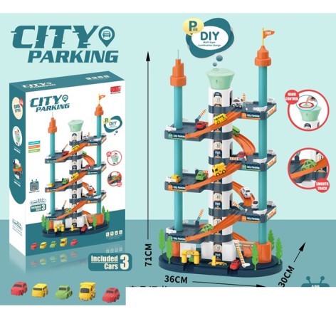 Гараж 36-30-в71см, 6 поверхів, ліфт, машинки, кор-ці, 32-51-11см 