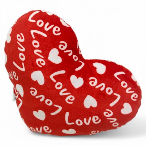 Іграшка м'яка «СЕРЦЕ Love» розмір М (26х8х18 см)