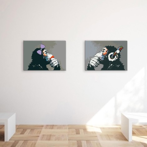 Комплект картин по номерам Riviera Blanca Идеальная пара (ITR-055) 2 шт в наборе