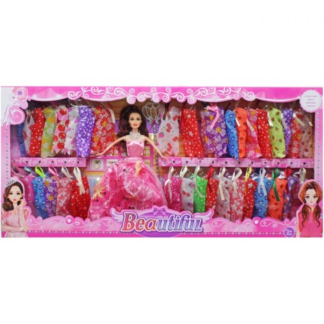 Кукла с гардеробом 