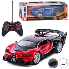 Р/К Машина, акум, 28см, відчиняються двері та капот, USBзарядне, 2 кольори, світло,в кор-ці, 37-12,5-17см /12/
