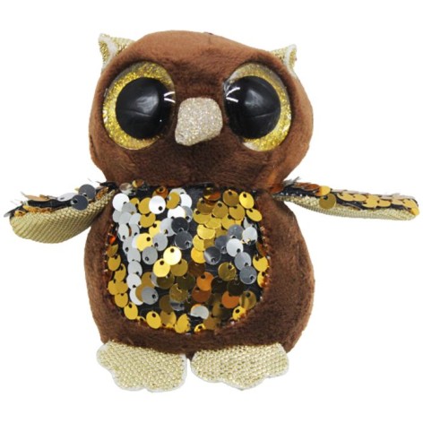 Брелок "Сова" коричнева