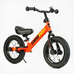 Велобіг "CORSO Navi" сталева рама, колесо 12", надувні колеса, підніжка, підставка для ніг, дзвіночок /1/