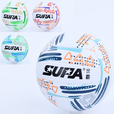 М'яч волейбольний офіційний розмір, 260-280г, 4 кольори, в п/е /30/