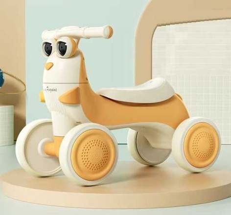 Велобіг JOY 4-х колісний колеса PU, рама пластик, УКР. ОЗВУЧ. та підсвічування, в кор. /1/