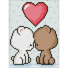 Алмазна мозаїка без підрамника 