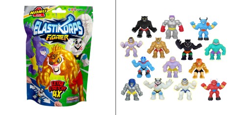 Стретч-іграшка ELASTIKORPS серії «Fighter 2» - БОЄЦЬ (в диспл.)