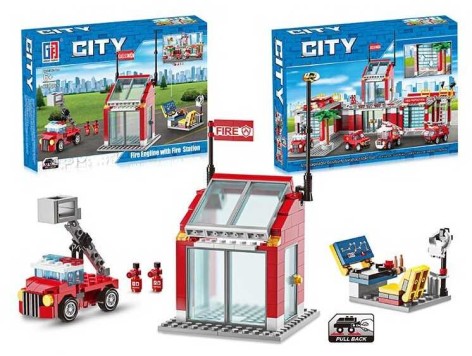 Конструктор 210дет. у кор. 33*22*5см 