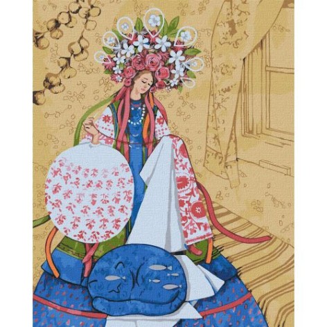 Картина за номерами "На кота та мурчання" ?????