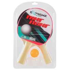 Набiр для настiльного тенiсу (2 ракетки, 3 м'ячики)