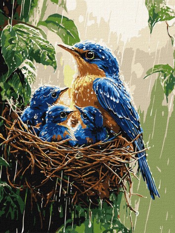 Набір для розпису по номерах Ідейка 