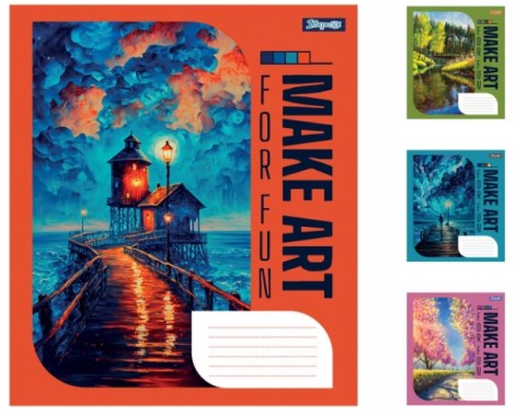 Набір зошитів 1 Вересня 96 аркушів лінія А5 (766768)