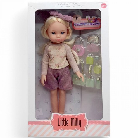 Лялька з аксесуарами "Little Milly" висота 33 см