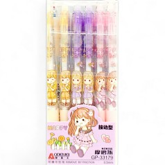 Ручка гелева автоматична пише - стирає 