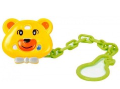 Кліпса для пустушки з ланцюжком 