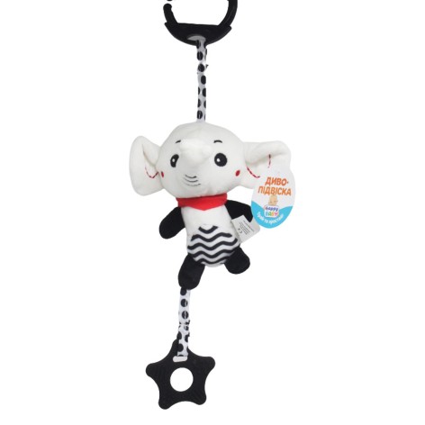 Мягкая подвеска с колокольчиком 