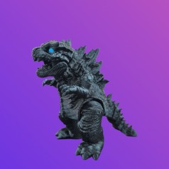 3D игрушка Годзилла 11см подвижная