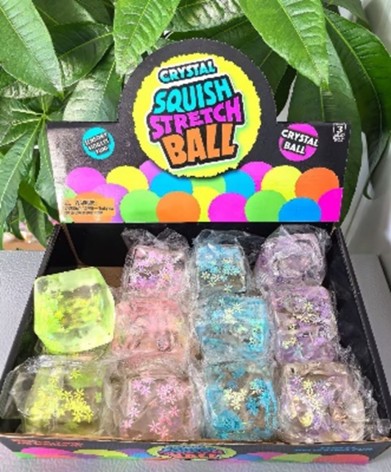 Антистрес кубики льоду 4 мікс /24/288/12шт в кор.