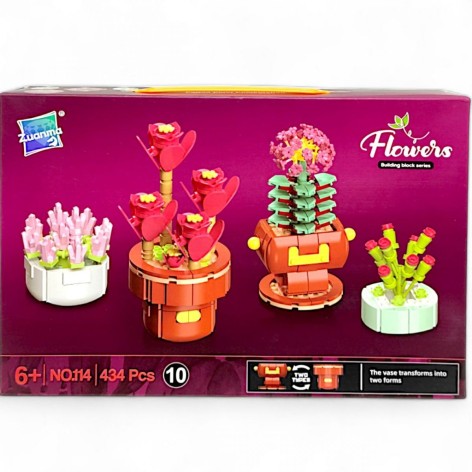 Конструктор "Flowers. Суккуленты" (434 дет)