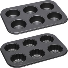 Форма металева для кексів 