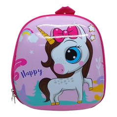 Рюкзак детский с твердым каркасом 32 см Единорог