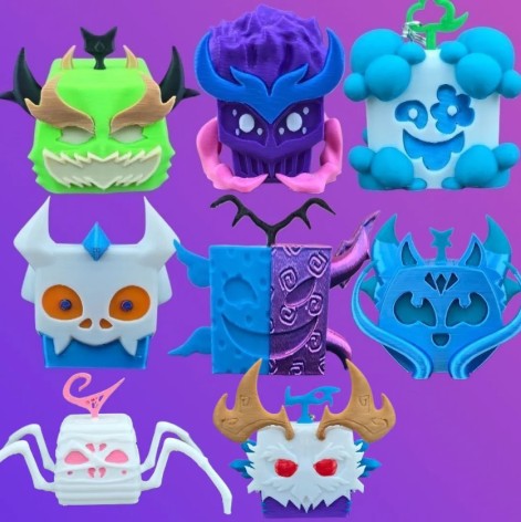 3D іграшка ROBLOX Fruits (фрут бокс) 8см