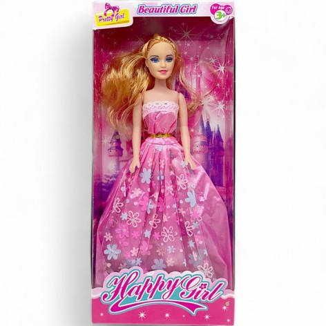 Кукла (розовое платье) ВИД 2