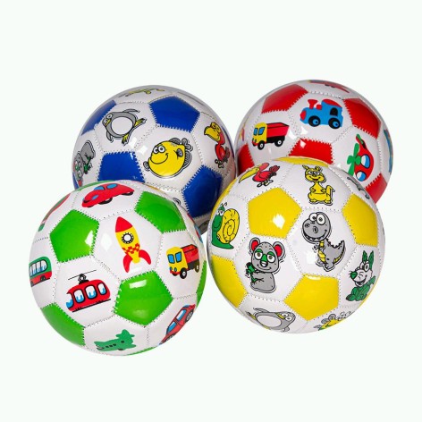 М'яч футбольний PVC розмір 2 100г 4 кольори (BT-FB-0237)