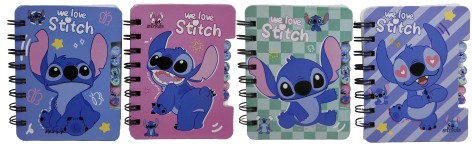 Блокнот на спирали А6/48лист.с 3-мя разделителями 