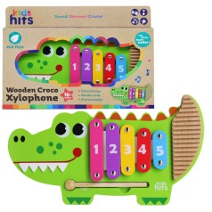 Дерев’яний ксилофон Kids hits, крокодил
