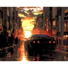 Картина по номерам Strateg 