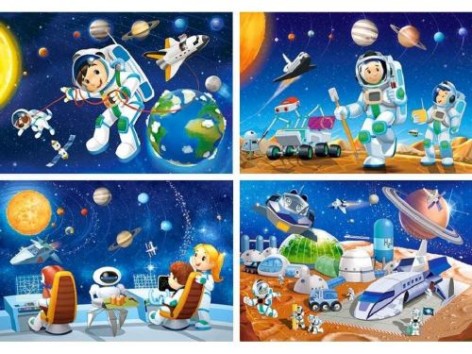 Пазли Castorland 54 ,A-08521-KO