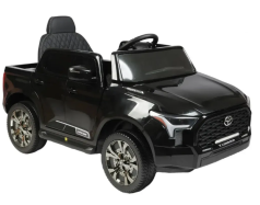 Детский электромобиль внедорожник Toyota Tundra, моторы 2*35W, аккумулятор 12V4.5Ah, с пультом, черный