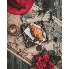 Розпис за номерами Французький сніданок