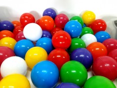 Кульки м'які 40шт, d8 см КВ