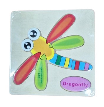 Пазл Dragonfly (разноцветный)