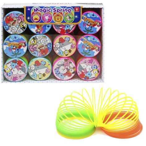 Пружинка Радуга 5D-B21 12шт.в кор.24*7*18,5 /60