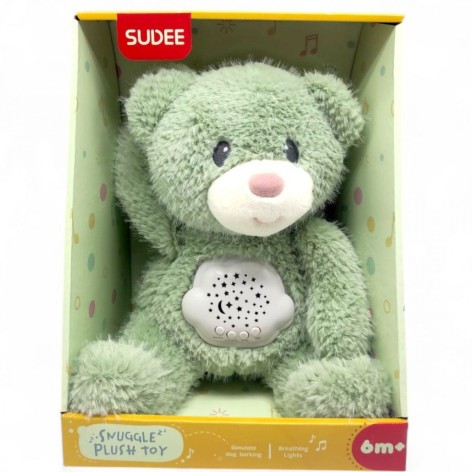 Нічник м'який Sudee "Ведмедик" з мелодіями і шумом (D1031/1032/1037)