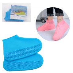 Чохли-бахили силіконові, М (35-41), блакитний