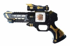 Пістолет на батарейках в п/е 35*4,5*21см 