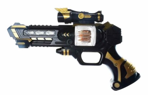 Пістолет на батарейках в п/е 35*4,5*21см 